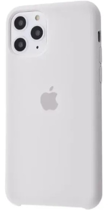 Чохол для iPhone 11 Pro Max — Силіконовий із мікрофіброю, White (9)