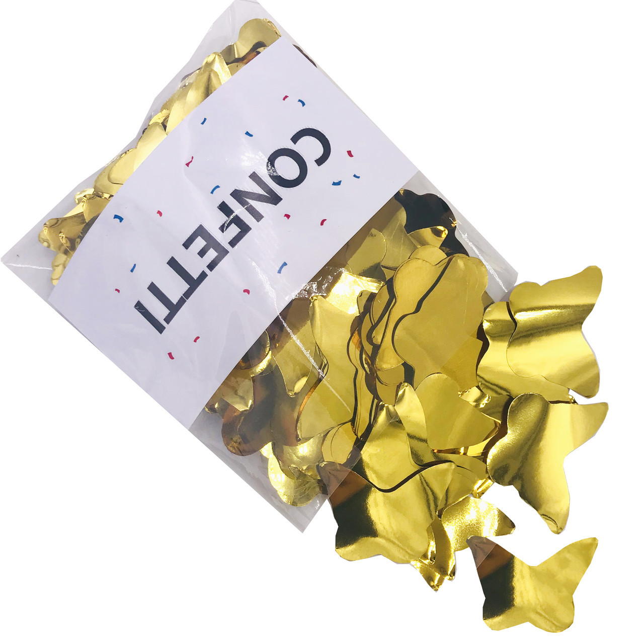 Цукерки Метелики фольговані золото 50 г, фото 1