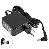 Оригінальний блок живлення для ноутбука LENOVO 20V, 2.25A, 45W, 4.0*1.7mm, Квадратний, black, фото 3