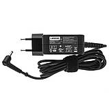 Оригінальний блок живлення для ноутбука LENOVO 20V, 2.25A, 45W, 4.0*1.7mm, Квадратний, black, фото 4