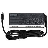 Оригінальний блок живлення для ноутбука LENOVO TYPE-C 65W, Black, RECTANGULAR, фото 4