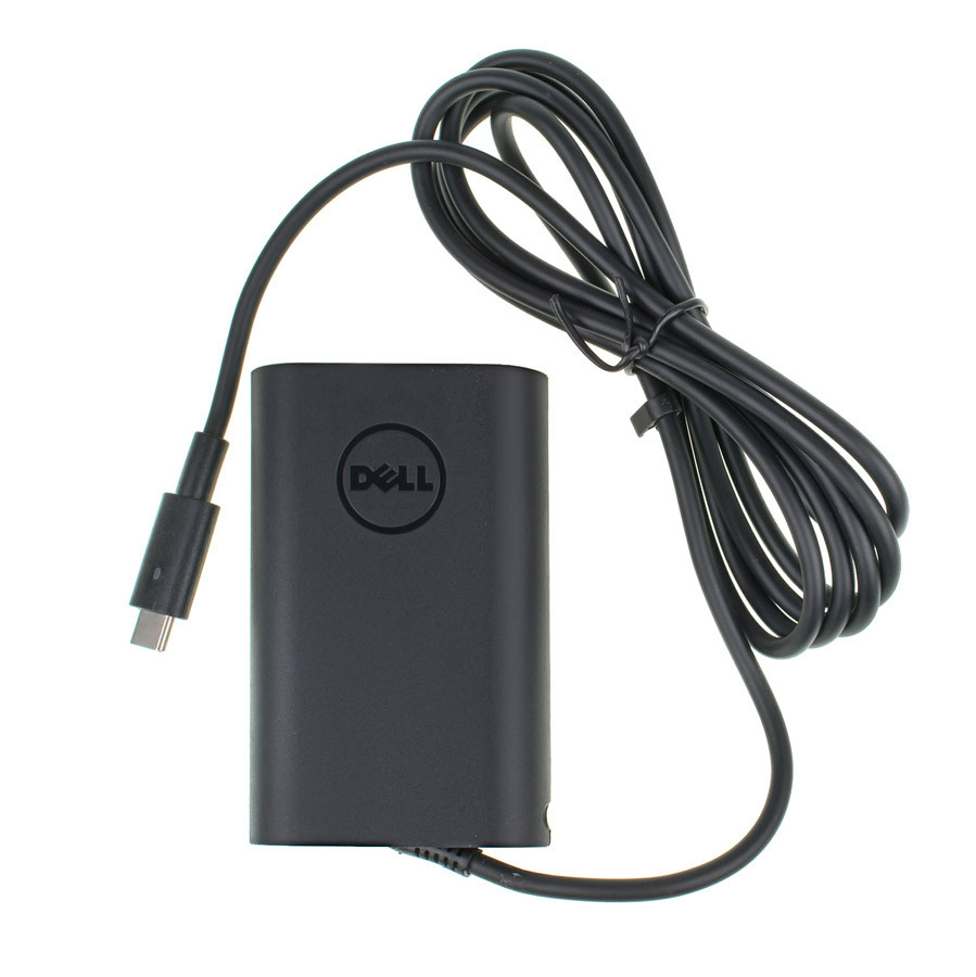 Оригінальний блок живлення для ноутбука DELL TYPE-C 45W, black, OVALE