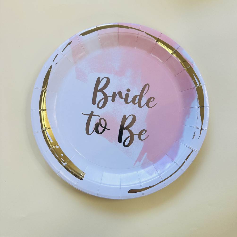 Набір тарілок Bride to Be, 5 шт