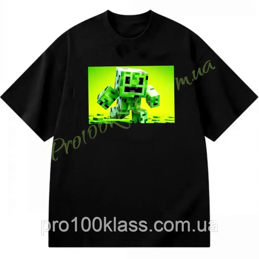 Футболка дитяча підліткова Майнкрафт Minecraft
