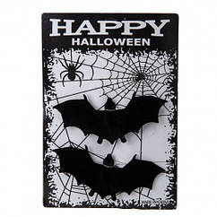 Набір пластикових кажанів на Хелловін, 2 шт