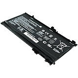 Оригінальна батарея для ноутбука HP TE03XL (Pavilion: 15-BC300, Omen 15-AX000 series) 11.55V 5150mAh 61.6Wh Black, фото 3