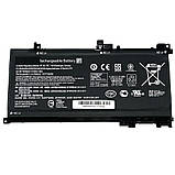 Оригінальна батарея для ноутбука HP TE03XL (Pavilion: 15-BC300, Omen 15-AX000 series) 11.55V 5150mAh 61.6Wh Black, фото 4