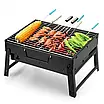 Портативний гриль TL-372 барбекю BBQ Grill Portable складний переносний мангал для дому дачі та туризму, фото 3
