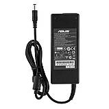 Блок живлення для ноутбука ASUS 19V, 4.74A, 90W, 5.5*2.5мм, 3 hole, прямий роз'єм, black, фото 4