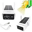 Автономна камера відеоспостереження бездротова для зовнішнього відеоспостереження на сонячній батареї IP Solar WIFI Camera, фото 3