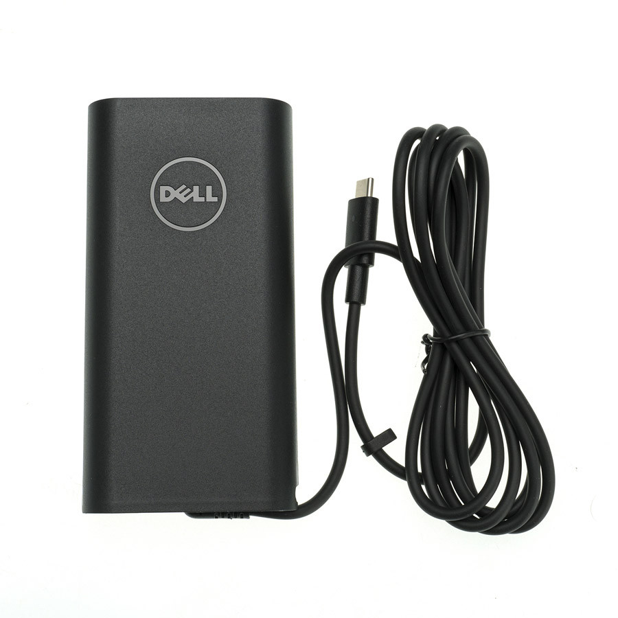 Оригінальний блок живлення для ноутбука DELL TYPE-C 90W, Black, OVALE