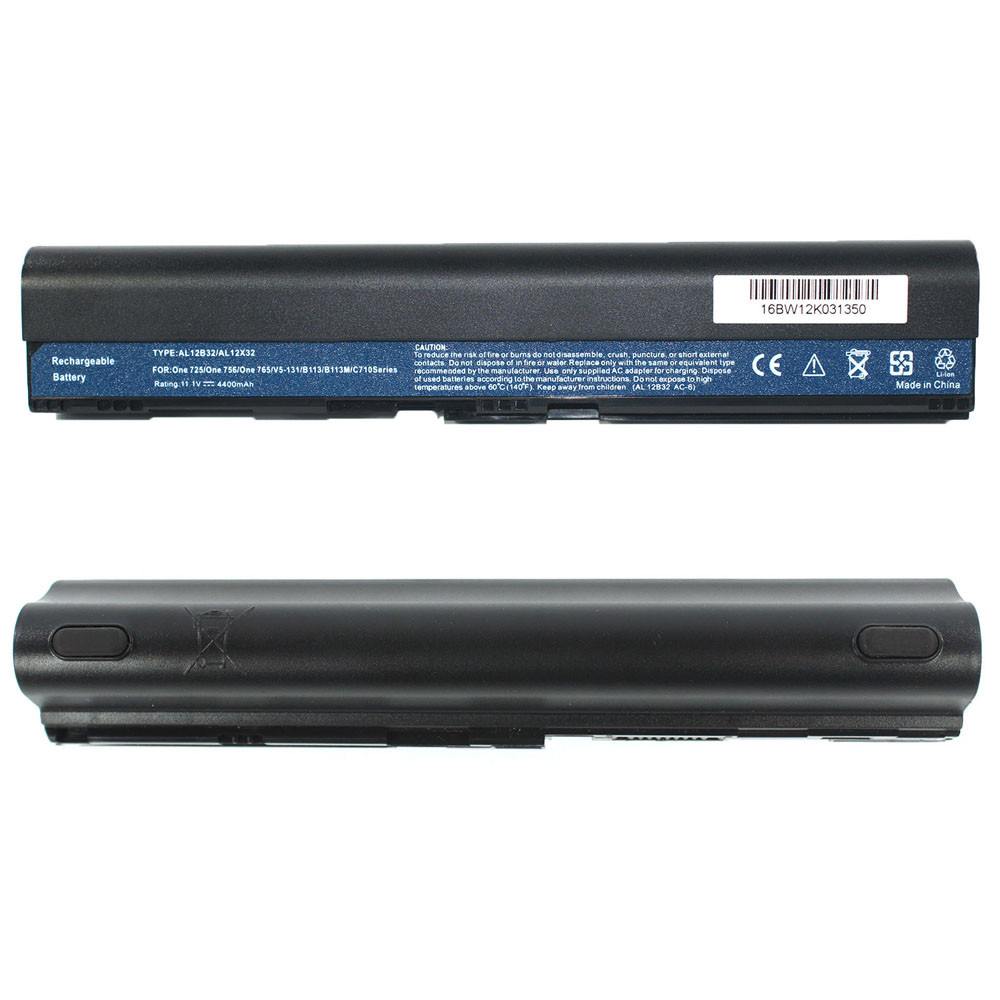 Батарея для ноутбука ACER AL12B32 (Aspire V5-121, V5-123, V5-131, V5-171) 11.1V 4400mAh Black