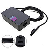 Оригінальний блок живлення для планшета MICROSOFT 15V, 4A, 65W, 6pin, Black (без кабеля !) (Surface Pro 5, Pro 6, Pro 4, Pro3,, фото 3