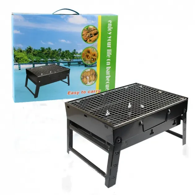 Складаний мангал гриль, барбекю 35 x 27 x 20 см, фото 1