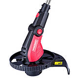 Тример садовий електричний Worcraft EGT07-300, мотокоса для трави 0,65кВт, фото 6