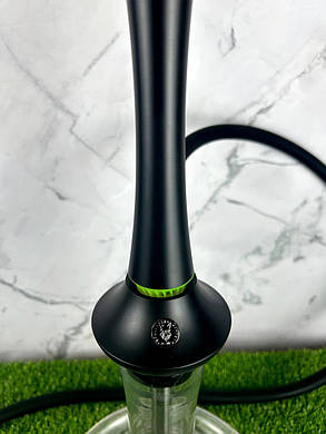 Сучасний кальян із нержавіючої сталі Sunpipe Forma 50 см – Lime Neon – мінімалізм, стиль та надійність в одному рішенні, фото 2