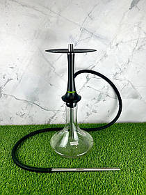 Сучасний кальян із нержавіючої сталі Sunpipe Forma 50 см – Lime Neon – мінімалізм, стиль та надійність в одному рішенні