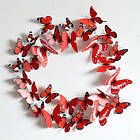 Метелики 3D блакитні, набір 12 штук, фото 4