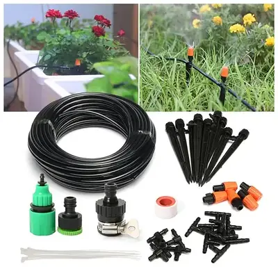 Система поливу саду та городу Muciakie Garden, садова насадка для поливу для газону Туман 10 м