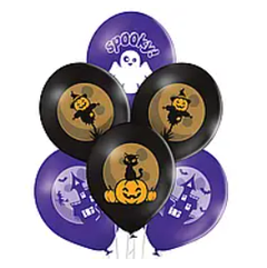 ЛАТЕКСНА КУЛЬКА BELBAL 12" (30 СМ) "Hallowen", 10 шт мікс