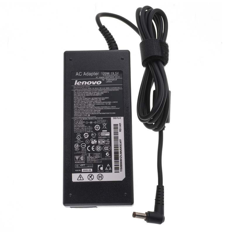 Оригінальний блок живлення для ноутбука LENOVO 19.5V, 6.15A, 120W, 5.5*2.5mm, Black, RECTANGULAR