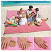 Анти-пісок Пляжна диво підстилка килимок для моря Originalsize Sand Free Mat, фото 4