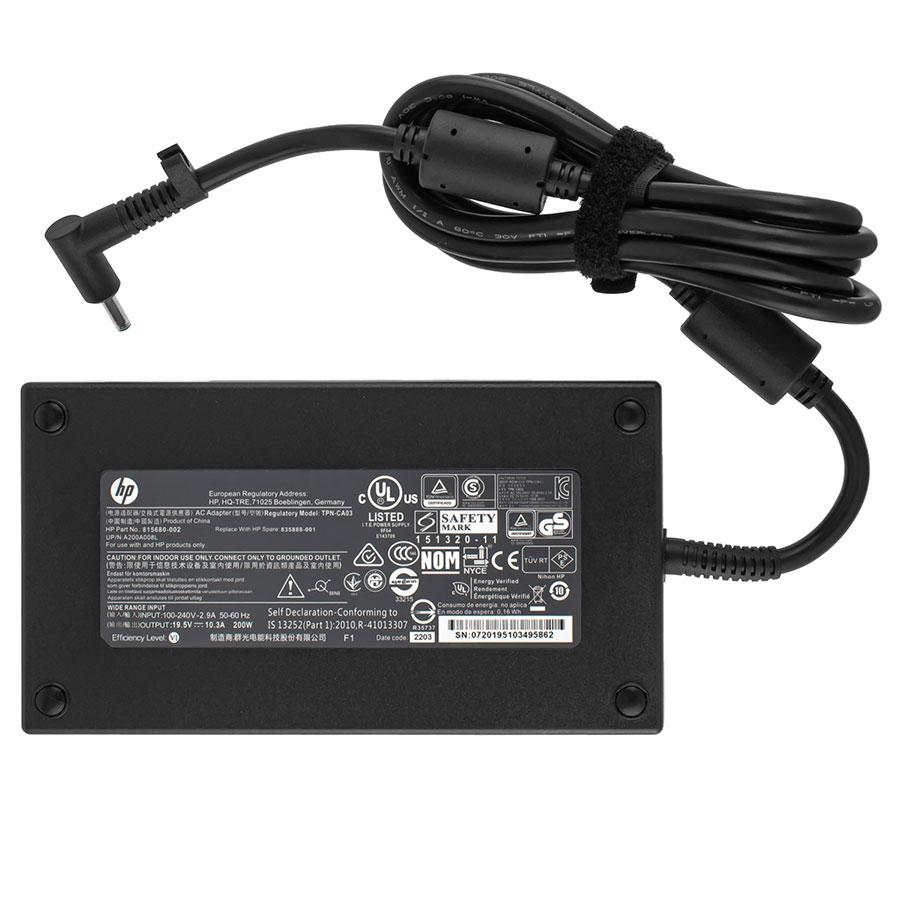 Оригінальний блок живлення для ноутбука HP 19.5V, 10.3A, 200W, 4.5*3.0-PIN, black, SLIM RECTANGULAR