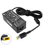 Оригінальний блок живлення для ноутбука LENOVO 20V, 2.25A, 45W, USB+pin (Square 5 Pin DC Plug), black, RECTANGULAR, фото 3