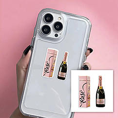 Стікер "Champagne box" 3D, 3,5см