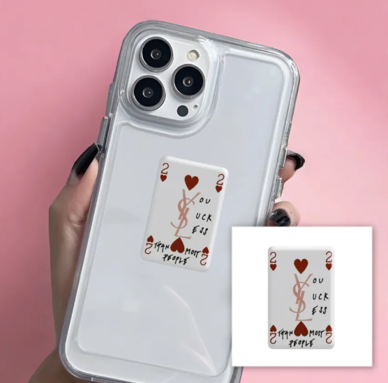 Стікер "Playing card" 3D, 3,5см