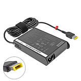 Оригінальний блок живлення для ноутбука LENOVO 20V, 6.75A, 135W, USB+pin (Square 5 Pin DC Plug), 3 pin, black, SLIM OVALE, фото 3