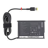 Оригінальний блок живлення для ноутбука LENOVO 20V, 6.75A, 135W, USB+pin (Square 5 Pin DC Plug), 3 pin, black, SLIM OVALE, фото 4