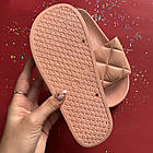 Шльопанці жіночі пудрово-рожеві , 37 розмір, фото 2
