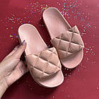 Шльопанці жіночі пудрово-рожеві , 37 розмір, фото 3