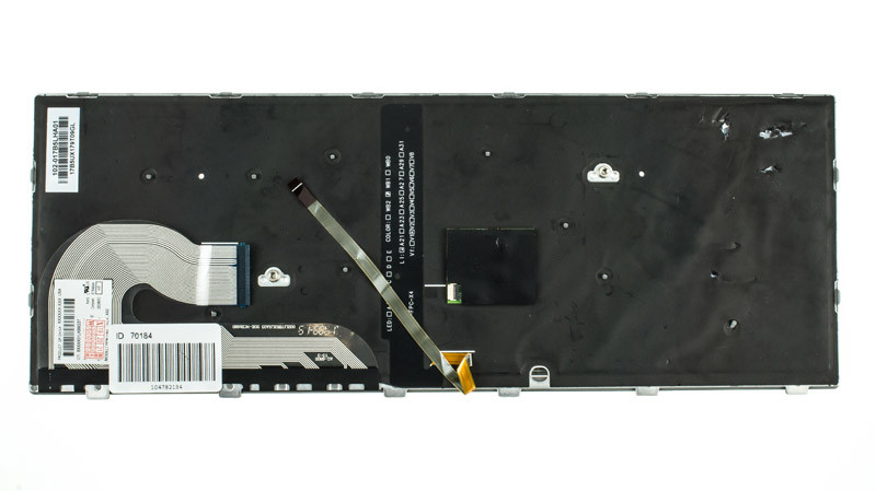 Клавіатура для ноутбука HP (EliteBook: 740 G5,  840 G5) rus, black, підсвічування клавіш, , без джойстика