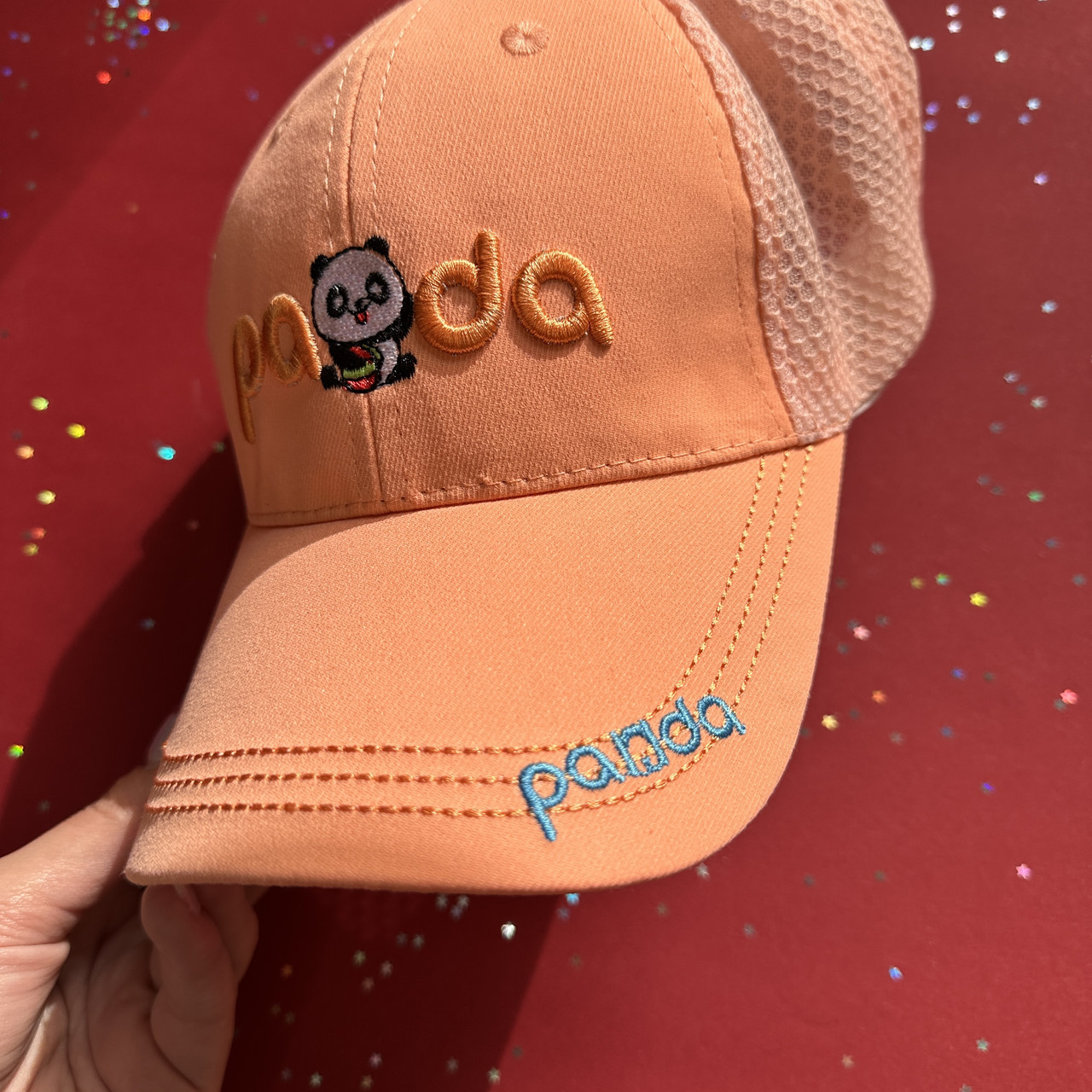 Бейсболка дитяча, помаранчева, фото 1