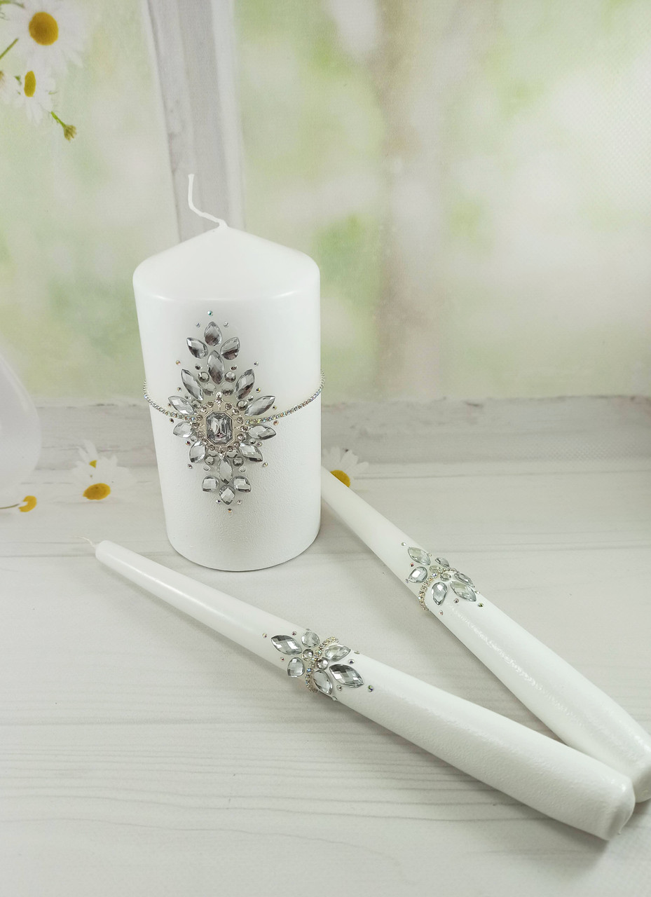 Весільні свічки ручна робота, фото 1