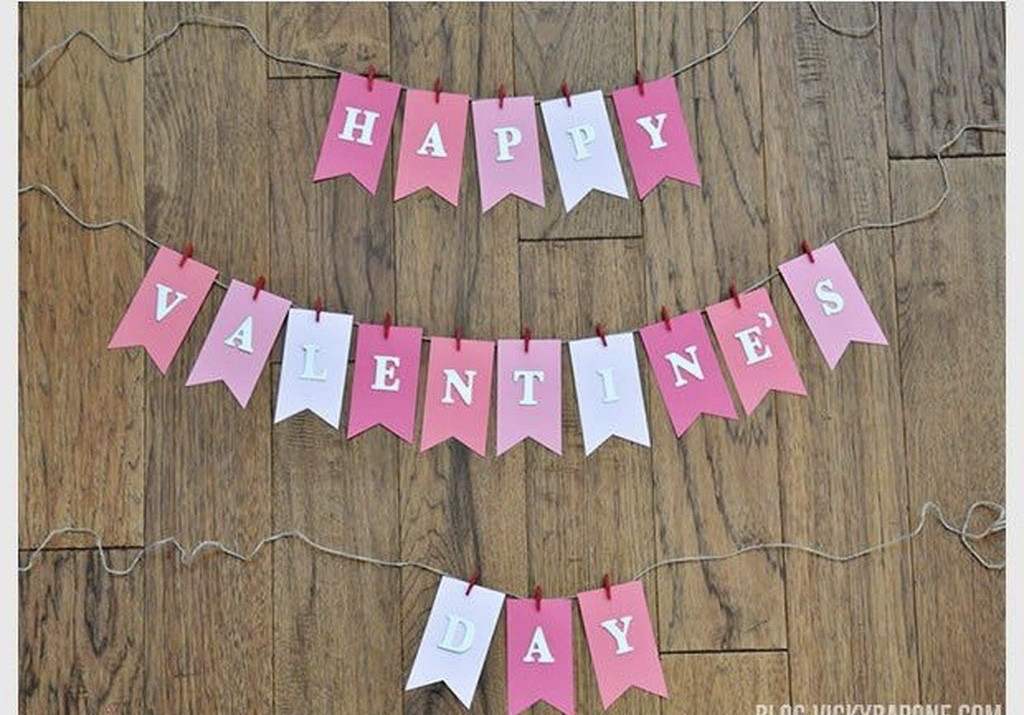 Гірлянда Happy valentines day, фото 1