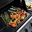 BBQ Гриль мат портативний антипригарний 33*40 см 3 шт BBQ grill sheet, фото 2