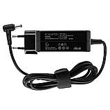 Оригінальний блок живлення для ноутбука ASUS 19V, 3.42A, 65W, 4.5*3.0-PIN, квадратний корпус, black, фото 4