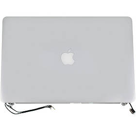 Кришка + Матриця в зборі для ноутбука Apple A1398 2015 (12 pin), Silver, 100% оригінал (AASP)