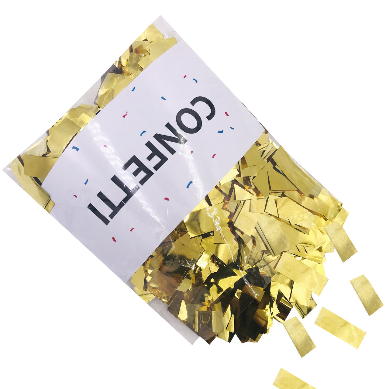 Метафан Конфеті фольговані золото 250 г, фото 1