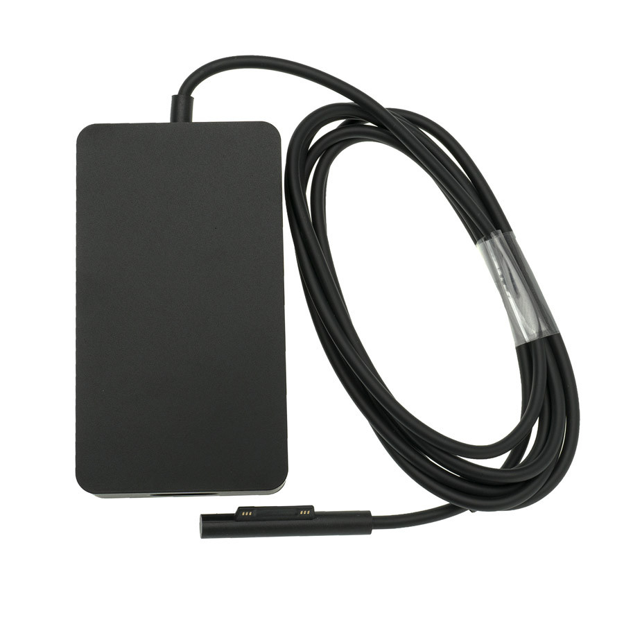 Блок живлення для планшета MICROSOFT 15V, 2.58A, 44W, 6pin, Black (Surface Pro 5, Pro 6, Pro 4, Pro3, Book)  (без сетевого кабеля