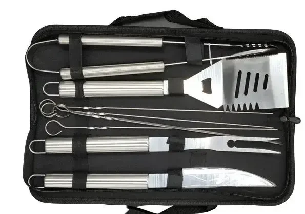 Набір для барбекю та гриль. 8 предметів. Для мангалу та тандира, фото 1