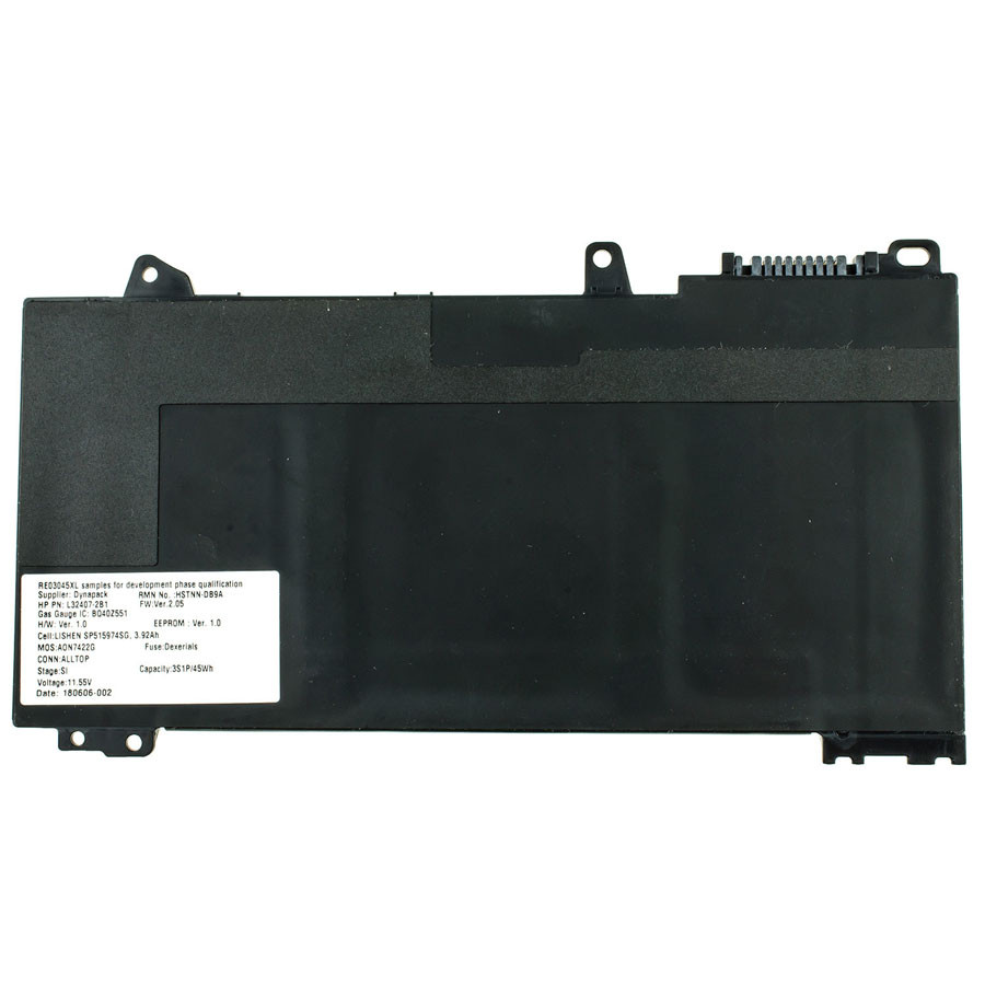 Оригінальна батарея для ноутбука HP RE03XL ProBook 450 G7, 455 G7) 11.55V 45Wh Black