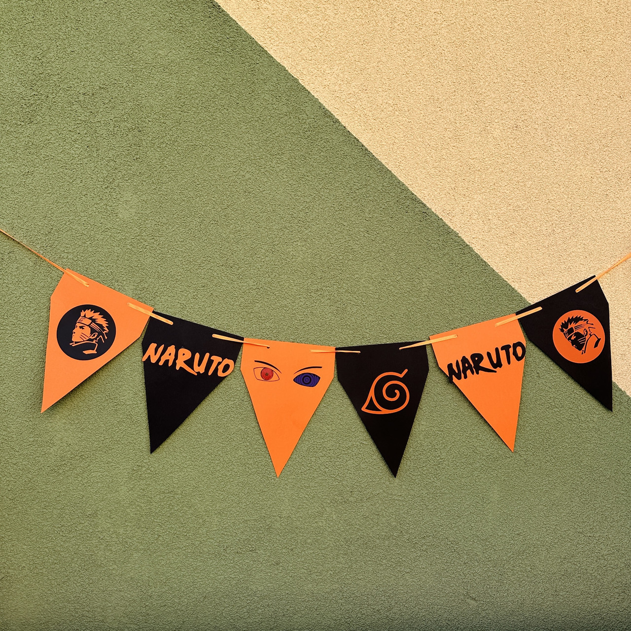 Гірлянда паперова "NARUTO", 2 м, фото 1