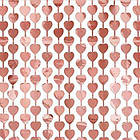 Фотозона шторка фольгована Сердечка рожева, 2х1 м, фото 2