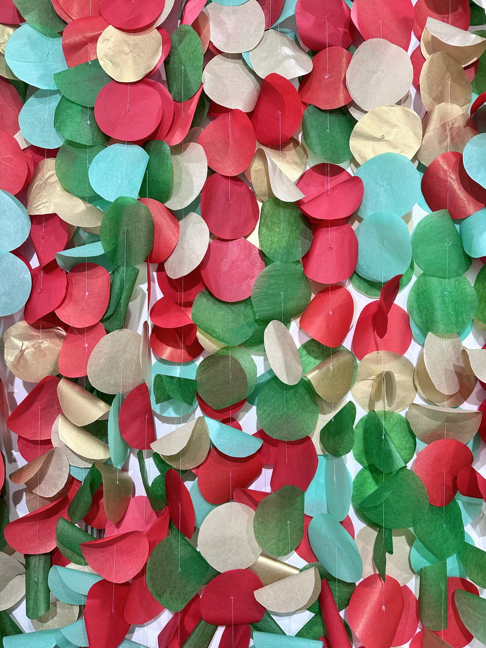 Фото зона з кружечків на Новий Рік, 2 х 2, фото 1