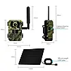 Камера для полювання на сонячній батареї A8S 4G, нічна зйомка, датчик руху, камуфляж, фото 5