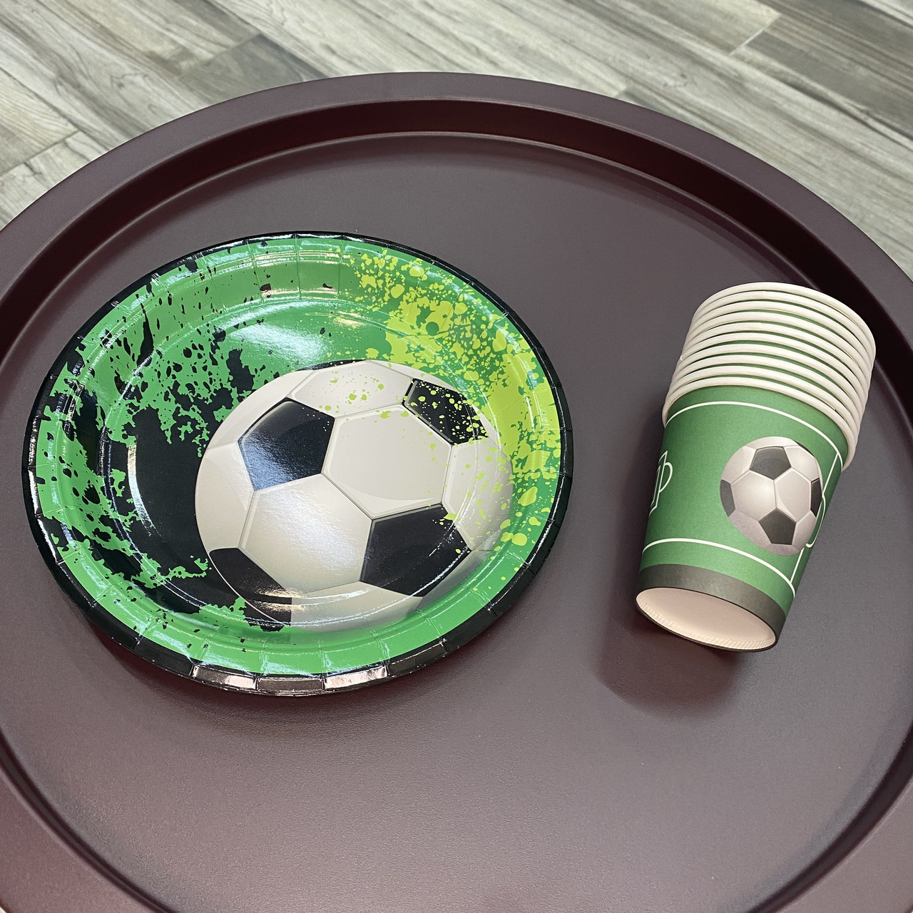 Набір посуд для хлопчика футбол, фото 1